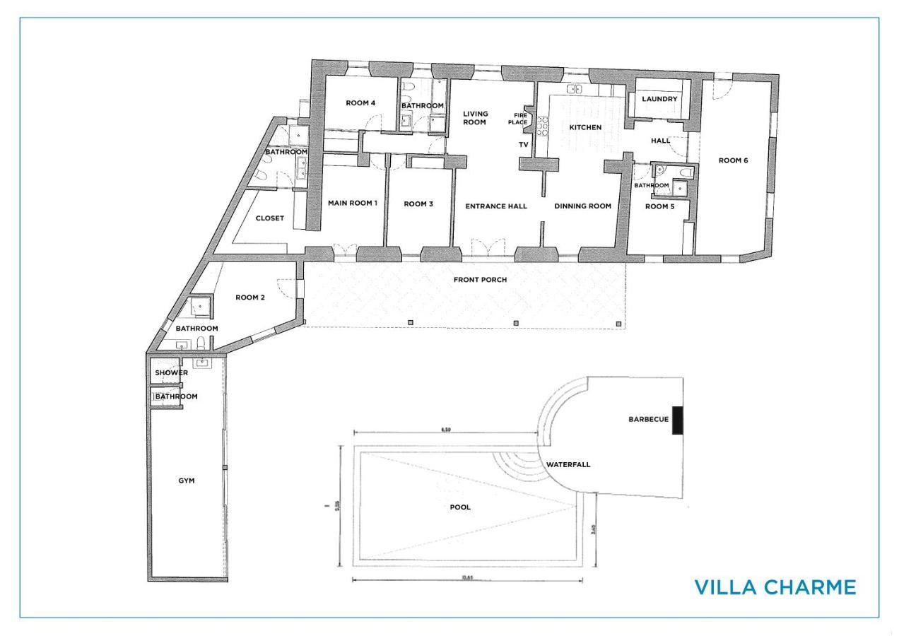 Villa Charme Пера Экстерьер фото